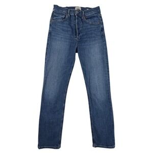 Citizens of Humanity Jolene High Rise Slim Straight Jeans Blue Size 26 X 25